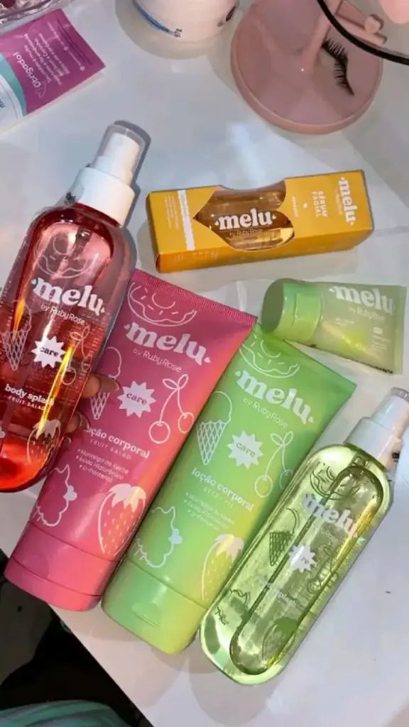 Sérum e Creme Melu