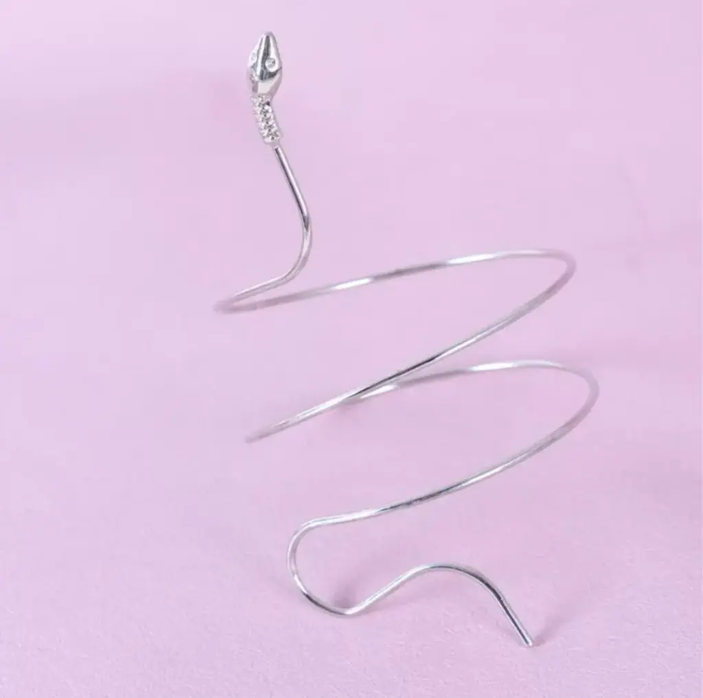 Bracelete Feminino estilo Cobra