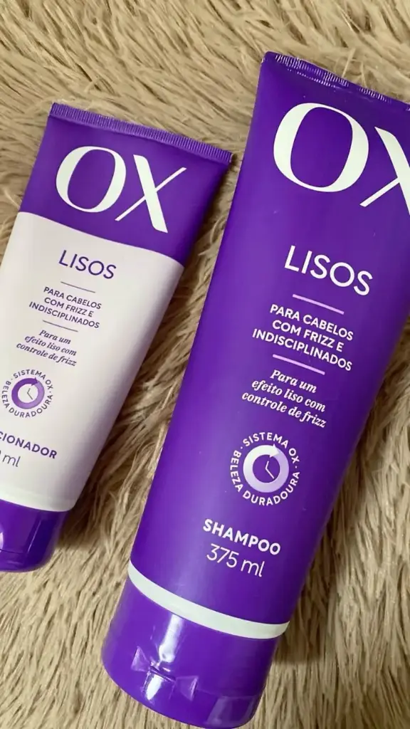 Shampoo e condicionador OX