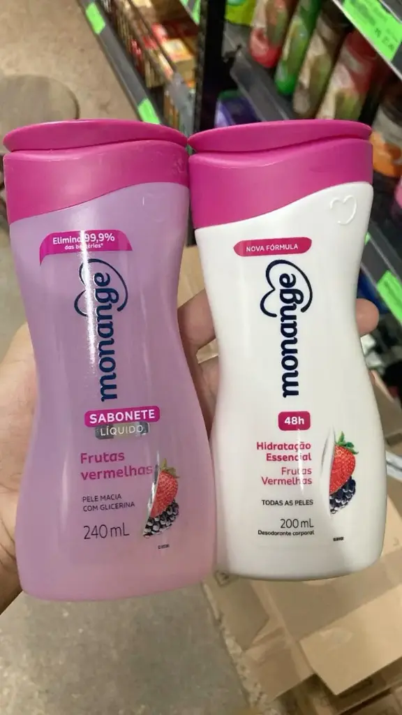 Sabonete Liquido e Hidratante