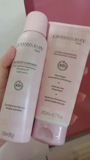 Creme e Desodorante Giovanna Baby