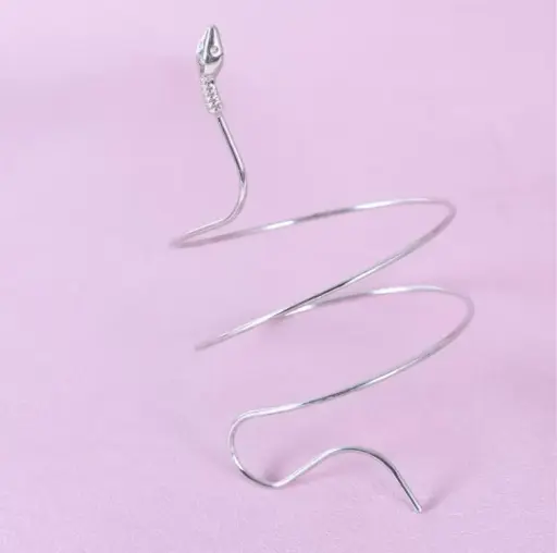 Bracelete Feminino estilo Cobra
